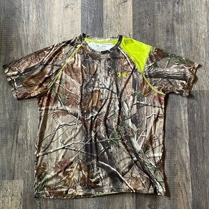 Under Armour Camo heat gear tee Mens XL